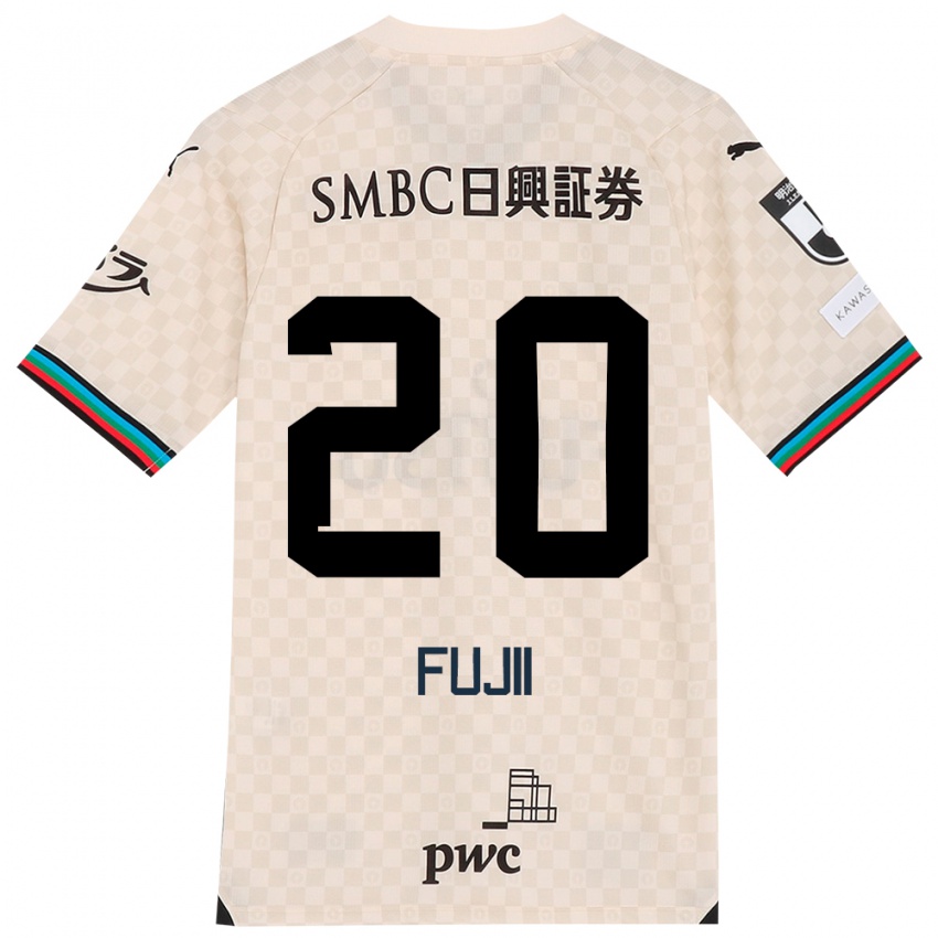 Criança Camisola Rensuke Fujii #20 Branco Cinza Alternativa 2024/25 Camisa Brasil