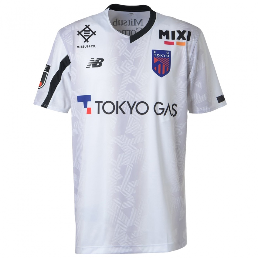 Criança Camisola Keigo Higashi #10 Branco Preto Alternativa 2024/25 Camisa Brasil