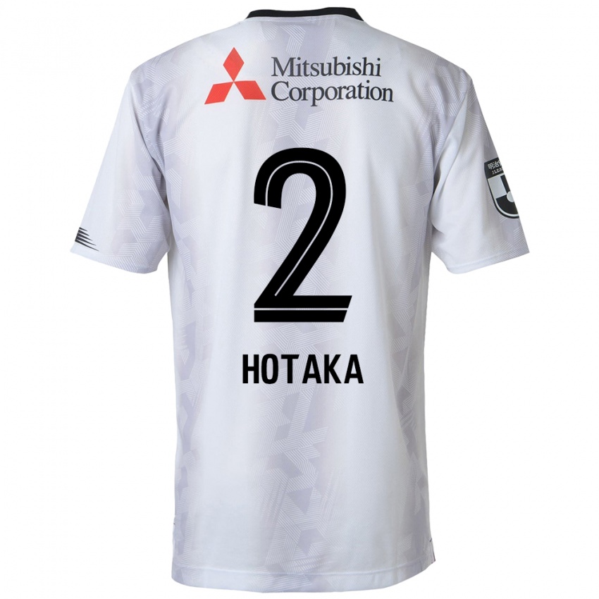 Criança Camisola Hotaka Nakamura #2 Branco Preto Alternativa 2024/25 Camisa Brasil