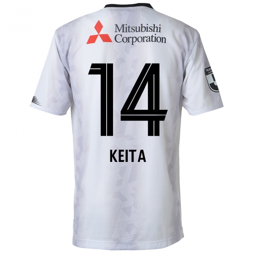 Criança Camisola Keita Yamashita #14 Branco Preto Alternativa 2024/25 Camisa Brasil