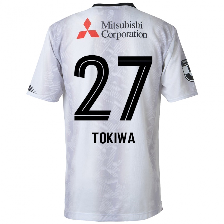 Criança Camisola Kyota Tokiwa #27 Branco Preto Alternativa 2024/25 Camisa Brasil