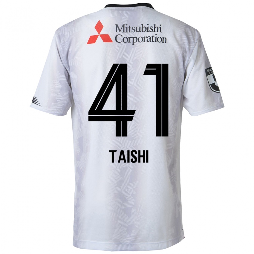 Criança Camisola Taishi Brandon Nozawa #41 Branco Preto Alternativa 2024/25 Camisa Brasil