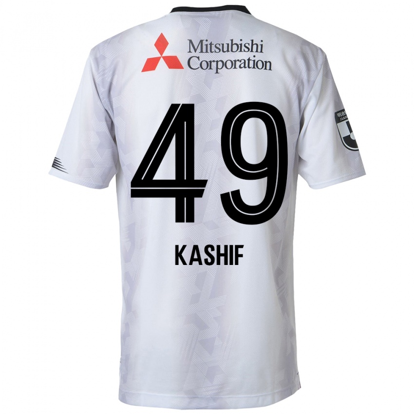 Criança Camisola Kashif Bangnagande #49 Branco Preto Alternativa 2024/25 Camisa Brasil