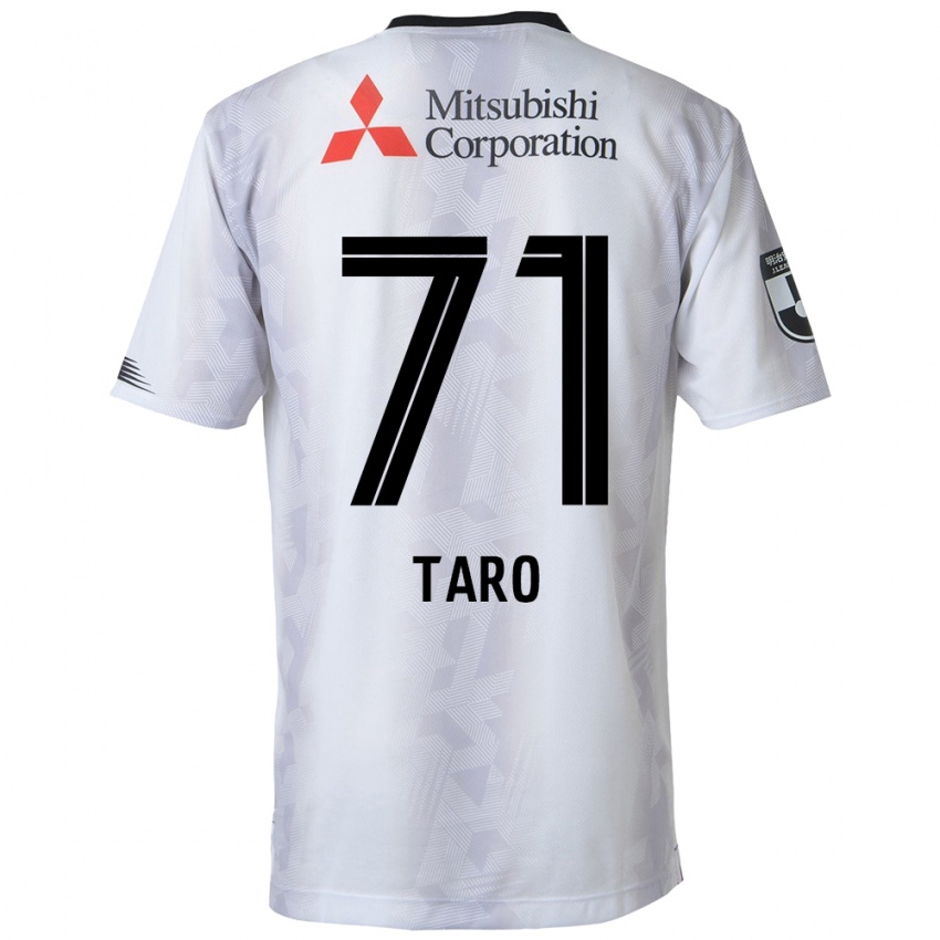 Criança Camisola Ryotaro Araki #71 Branco Preto Alternativa 2024/25 Camisa Brasil