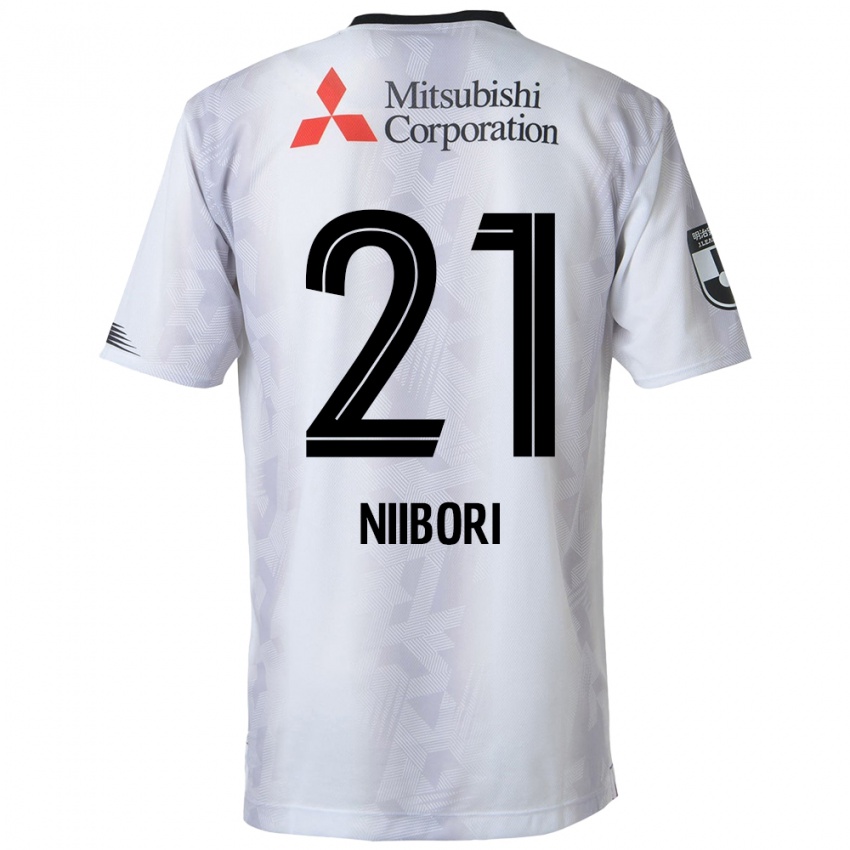 Criança Camisola Keita Niibori #21 Branco Preto Alternativa 2024/25 Camisa Brasil