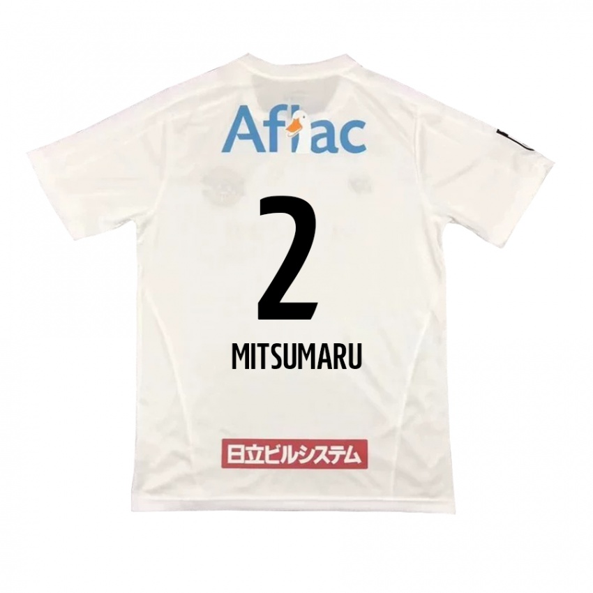 Criança Camisola Hiromu Mitsumaru #2 Branco Preto Alternativa 2024/25 Camisa Brasil