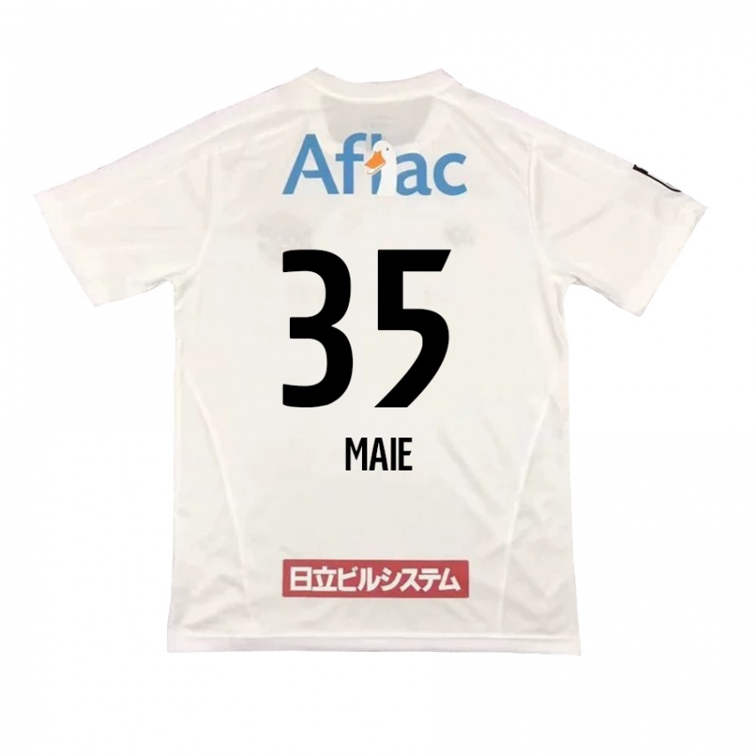 Criança Camisola Hidetaka Maie #35 Branco Preto Alternativa 2024/25 Camisa Brasil