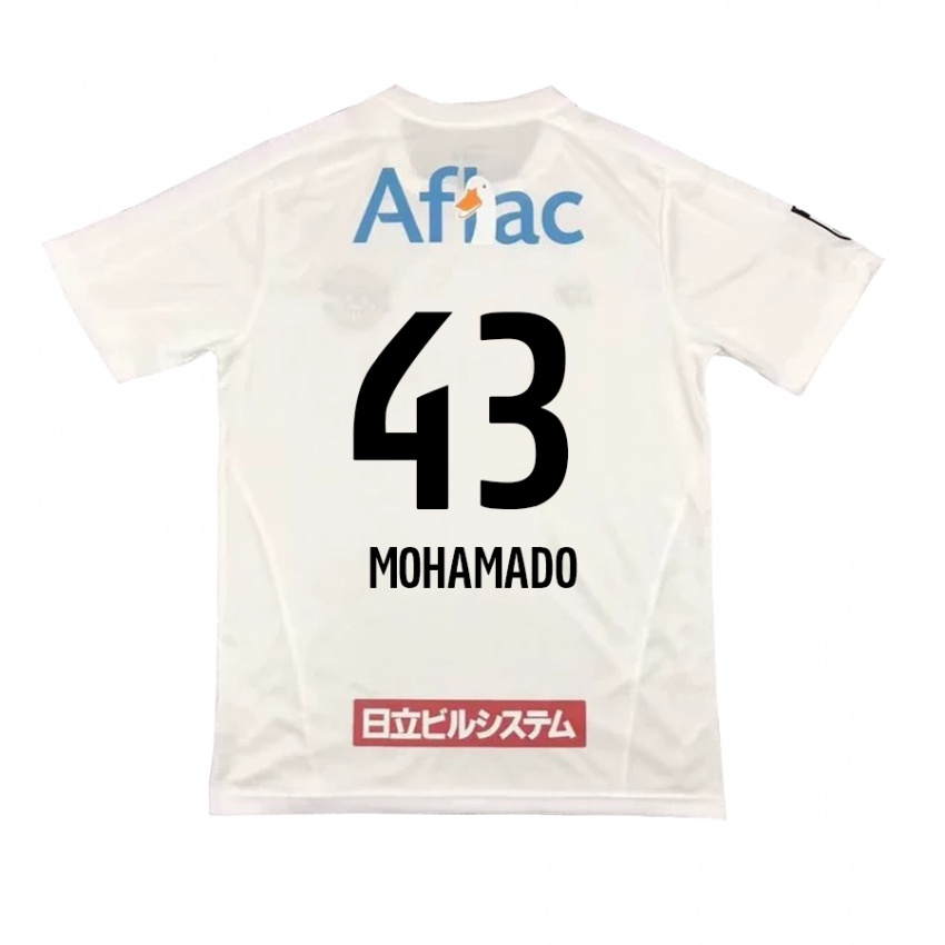 Criança Camisola Faruzansana Mohamado #43 Branco Preto Alternativa 2024/25 Camisa Brasil