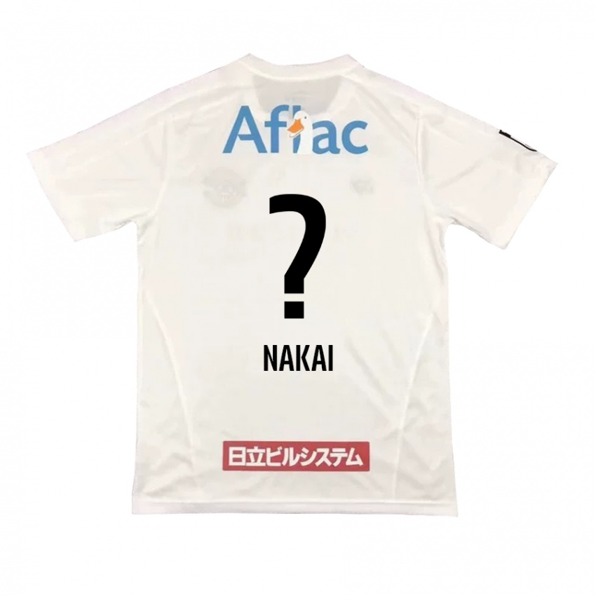 Criança Camisola Yamato Nakai #0 Branco Preto Alternativa 2024/25 Camisa Brasil