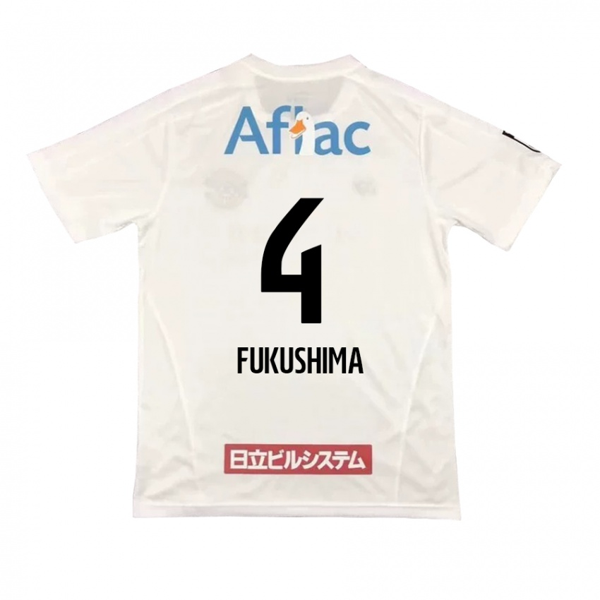 Criança Camisola Taiga Fukushima #4 Branco Preto Alternativa 2024/25 Camisa Brasil