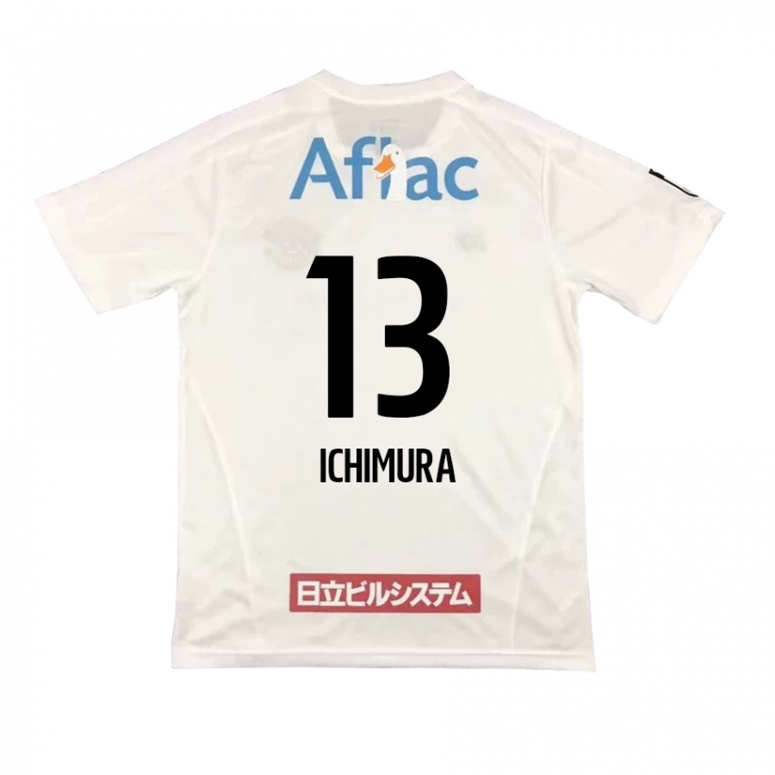 Criança Camisola Ken Ichimura #13 Branco Preto Alternativa 2024/25 Camisa Brasil