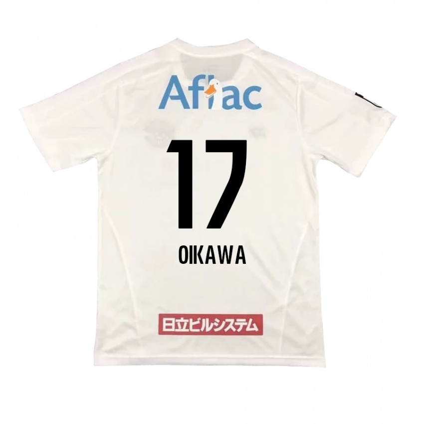 Criança Camisola Koki Oikawa #17 Branco Preto Alternativa 2024/25 Camisa Brasil