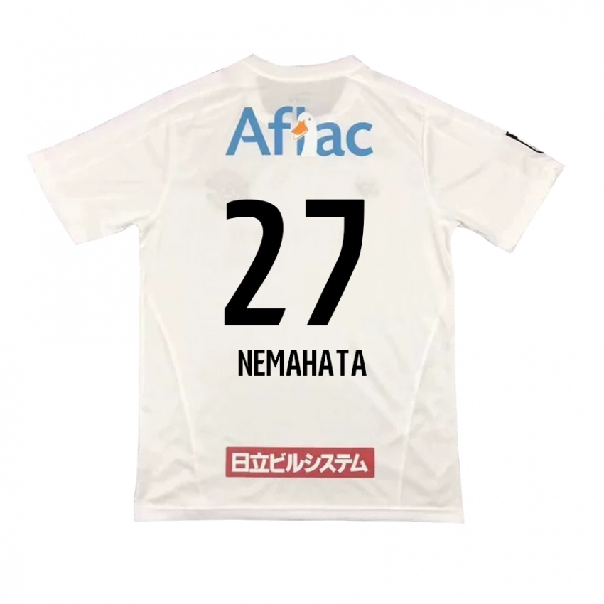 Criança Camisola Hayato Nemahata #27 Branco Preto Alternativa 2024/25 Camisa Brasil