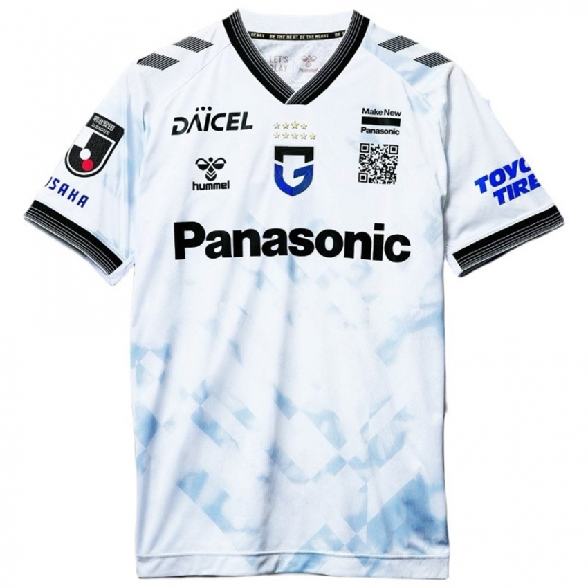 Criança Camisola Haruta Yamaguchi #35 Branco Preto Alternativa 2024/25 Camisa Brasil