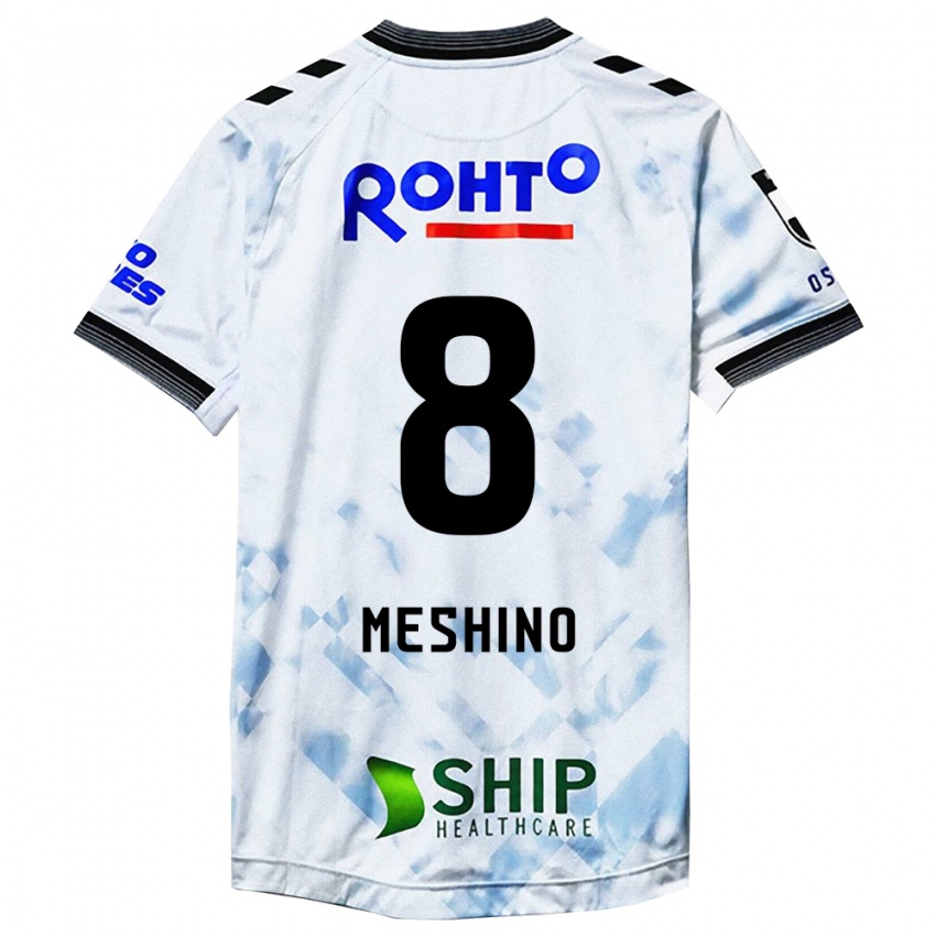 Criança Camisola Ryotaro Meshino #8 Branco Preto Alternativa 2024/25 Camisa Brasil