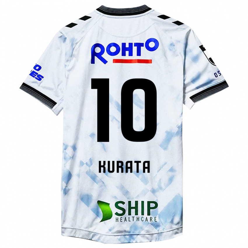 Criança Camisola Shu Kurata #10 Branco Preto Alternativa 2024/25 Camisa Brasil