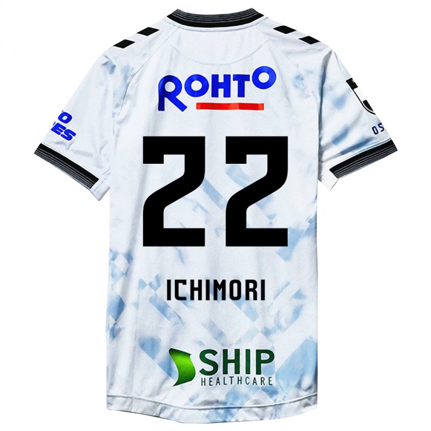 Criança Camisola Jun Ichimori #22 Branco Preto Alternativa 2024/25 Camisa Brasil