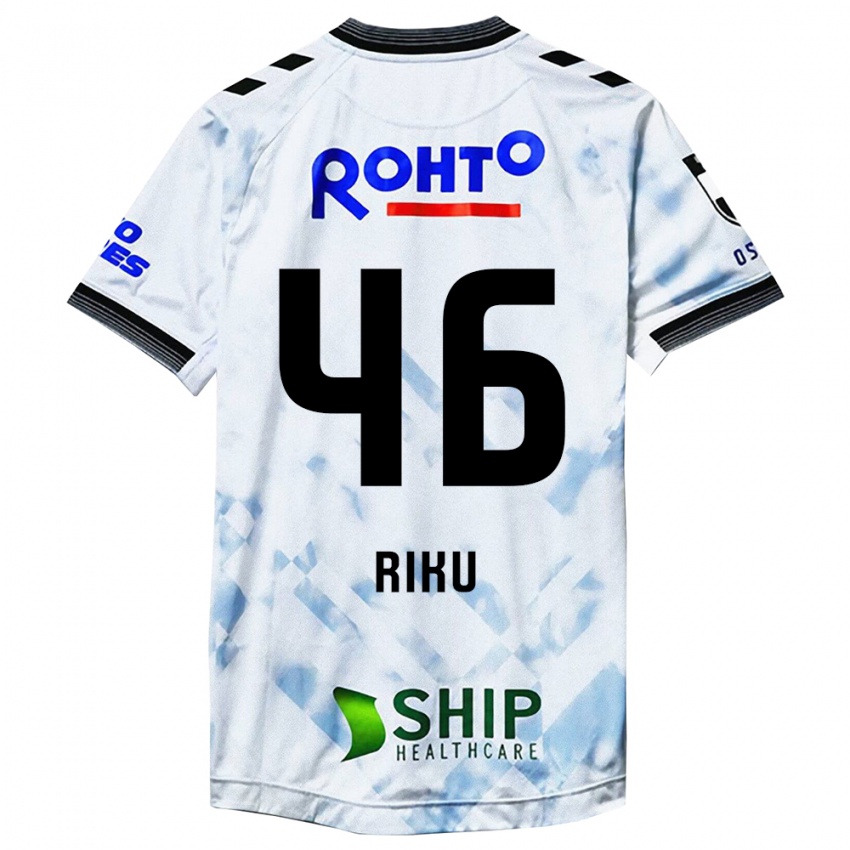 Criança Camisola Riku Matsuda #46 Branco Preto Alternativa 2024/25 Camisa Brasil