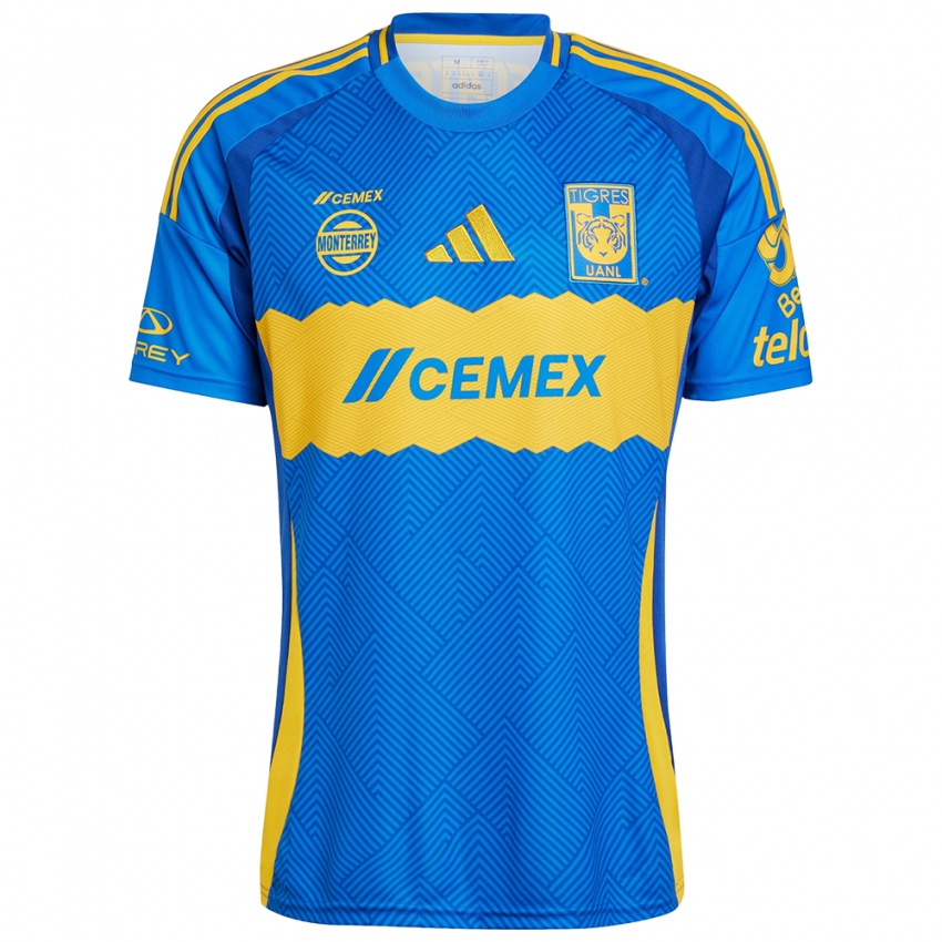 Criança Camisola Juan Brunetta #11 Azul Amarelo Alternativa 2024/25 Camisa Brasil