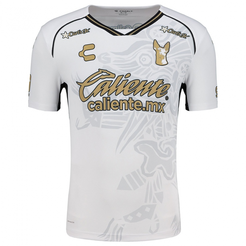 Criança Camisola Jesús Corona #30 Branco Preto Alternativa 2024/25 Camisa Brasil