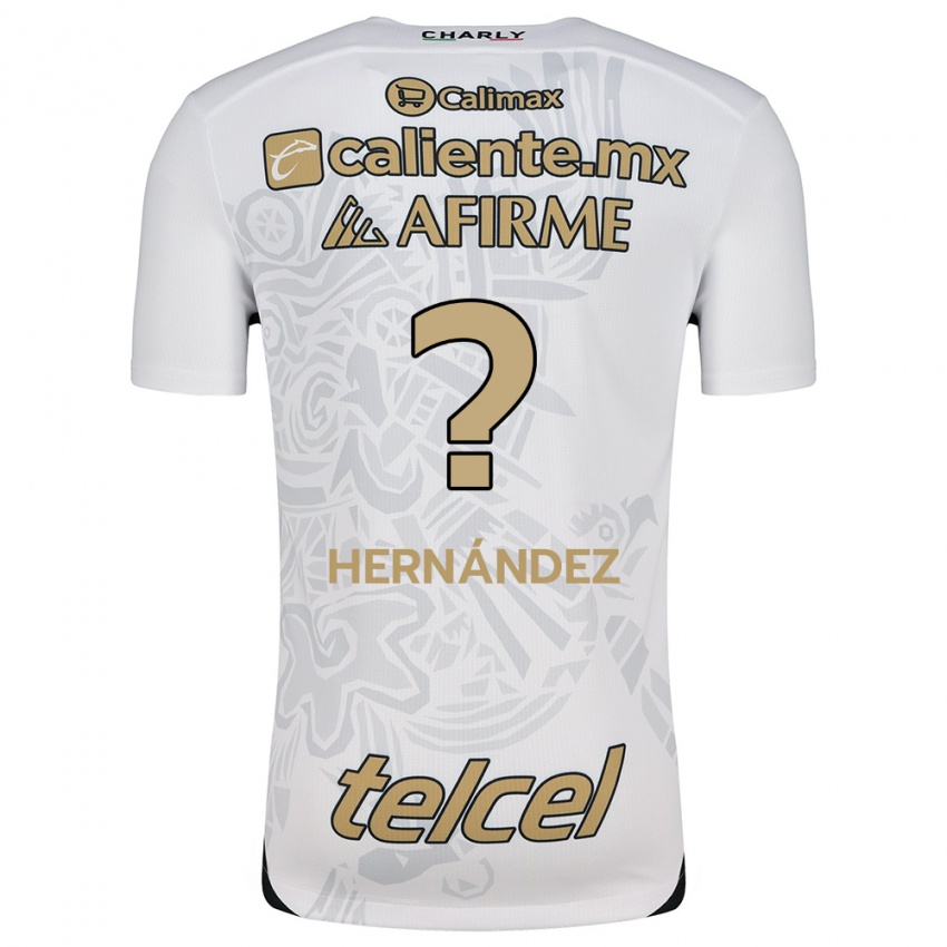 Criança Camisola Betsiel Hernández #0 Branco Preto Alternativa 2024/25 Camisa Brasil