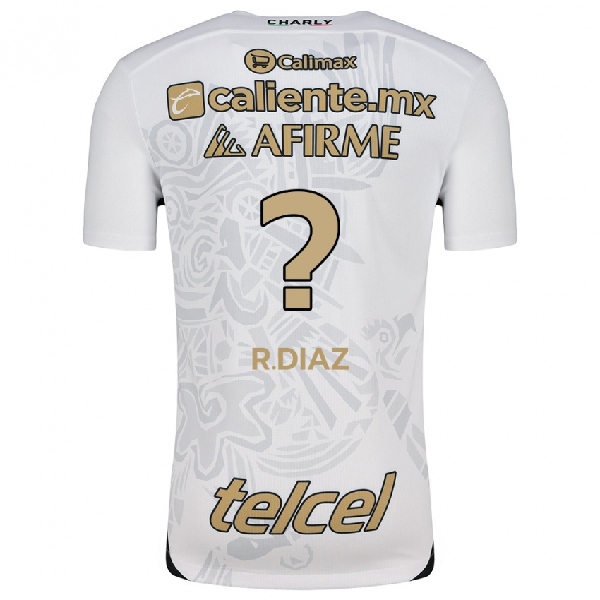 Criança Camisola Ricardo Díaz #0 Branco Preto Alternativa 2024/25 Camisa Brasil