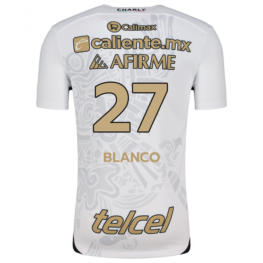 Criança Camisola Domingo Blanco #27 Branco Preto Alternativa 2024/25 Camisa Brasil