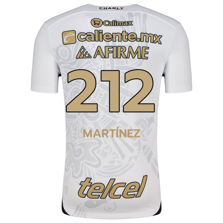 Criança Camisola Juan Martínez #212 Branco Preto Alternativa 2024/25 Camisa Brasil