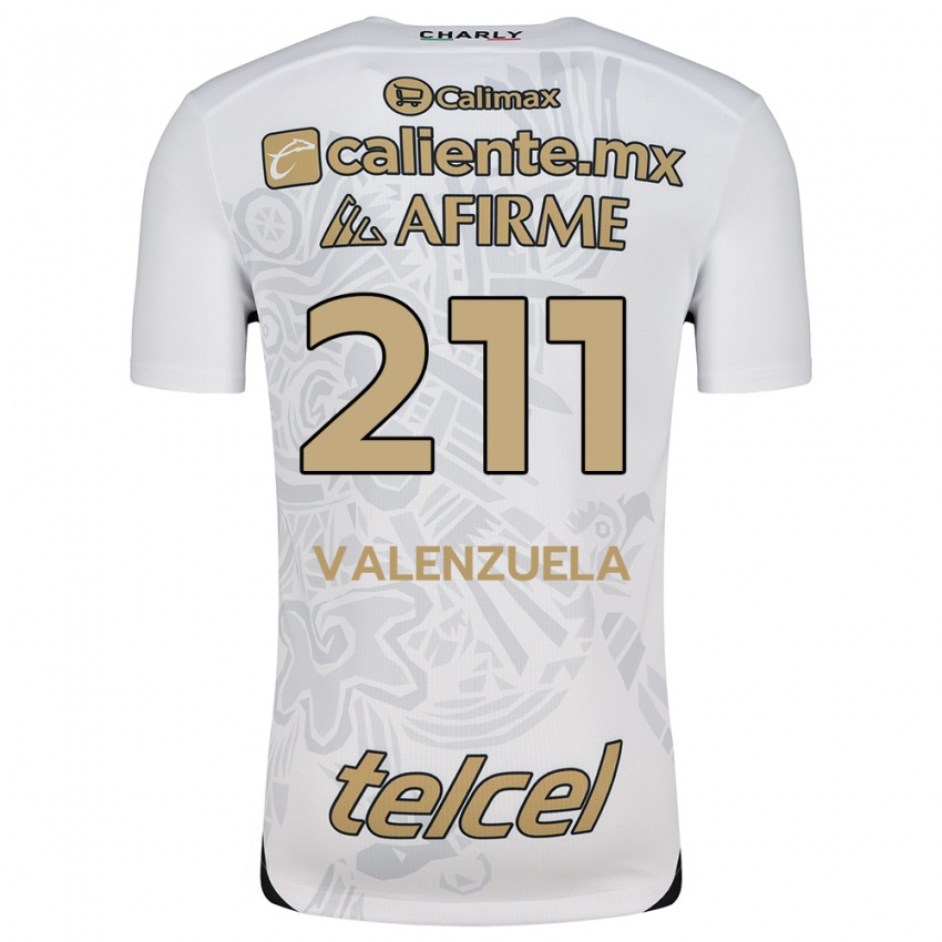 Criança Camisola Aldieri Valenzuela #211 Branco Preto Alternativa 2024/25 Camisa Brasil