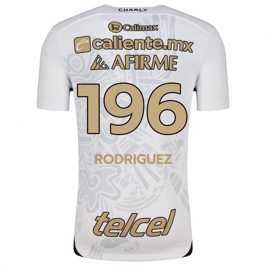 Criança Camisola Prince Rodríguez #196 Branco Preto Alternativa 2024/25 Camisa Brasil