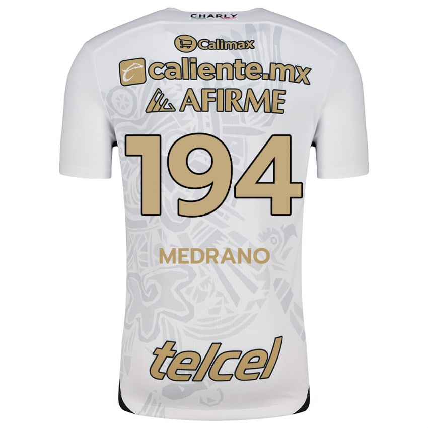 Criança Camisola Luis Medrano #194 Branco Preto Alternativa 2024/25 Camisa Brasil