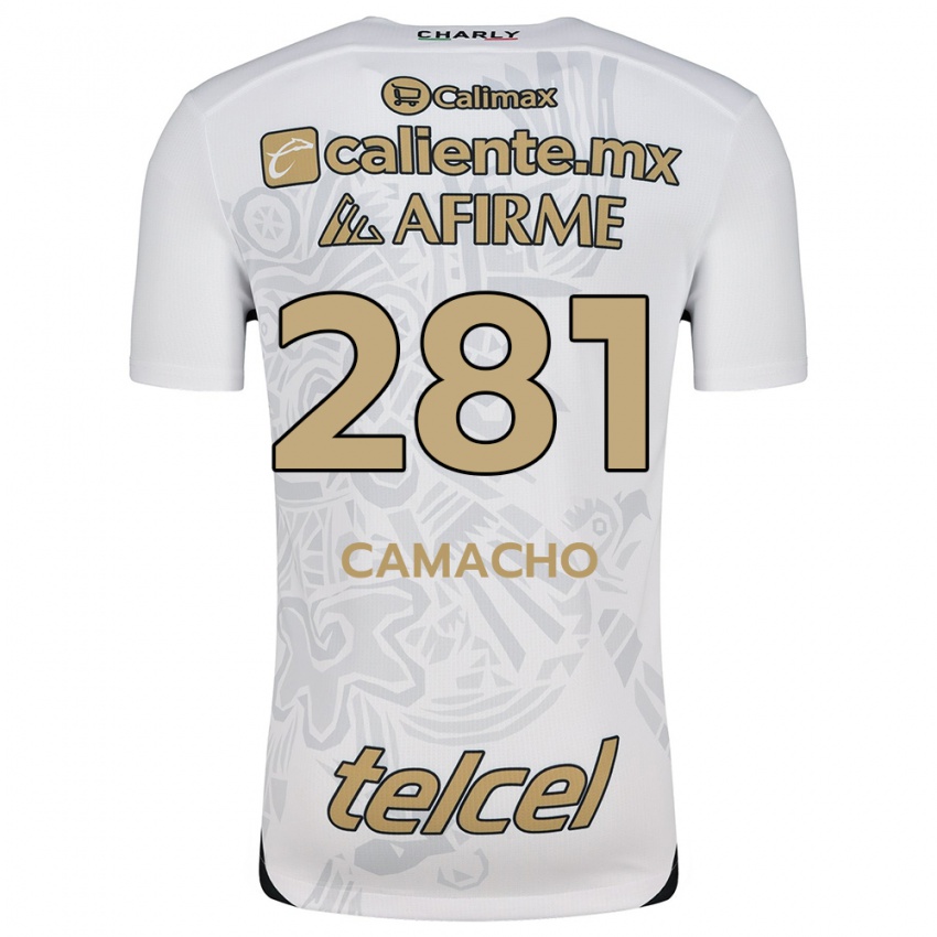 Criança Camisola Javier Camacho #281 Branco Preto Alternativa 2024/25 Camisa Brasil