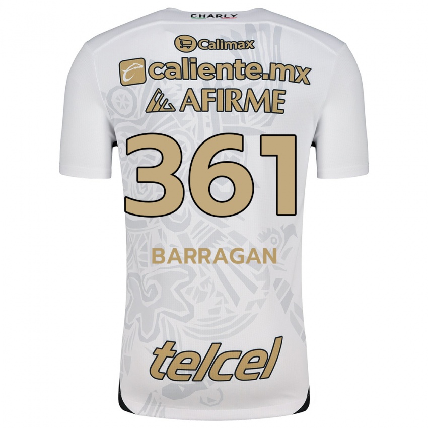 Criança Camisola Jesús Barragán #361 Branco Preto Alternativa 2024/25 Camisa Brasil