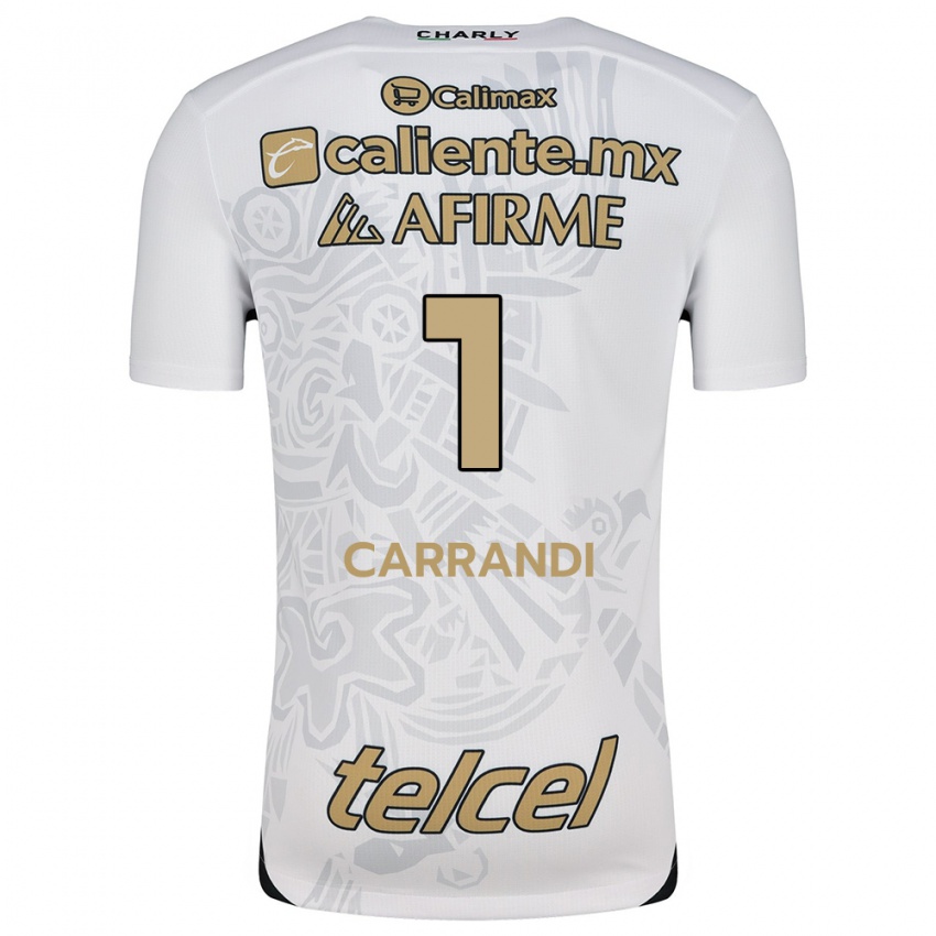 Criança Camisola Daniela Carrandi #1 Branco Preto Alternativa 2024/25 Camisa Brasil