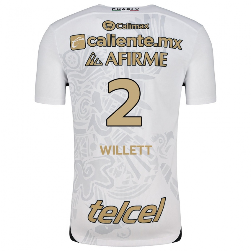 Criança Camisola Adyson Willett #2 Branco Preto Alternativa 2024/25 Camisa Brasil