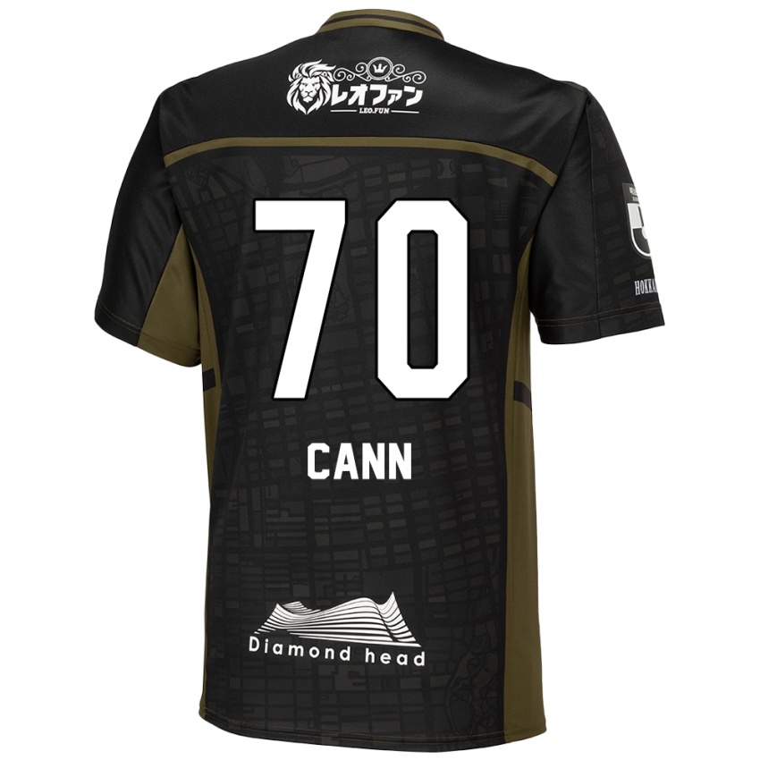 Criança Camisola Francis Cann #70 Preto Verde Alternativa 2024/25 Camisa Brasil