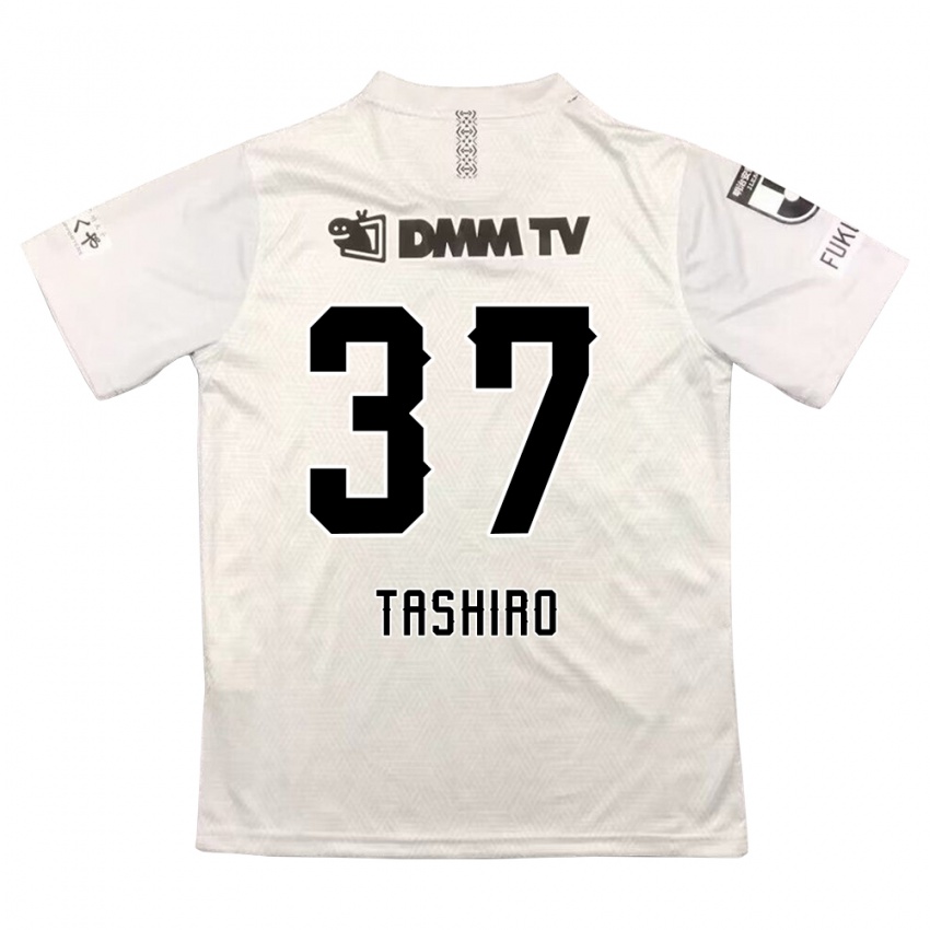 Criança Camisola Masaya Tashiro #37 Cinza Preto Alternativa 2024/25 Camisa Brasil