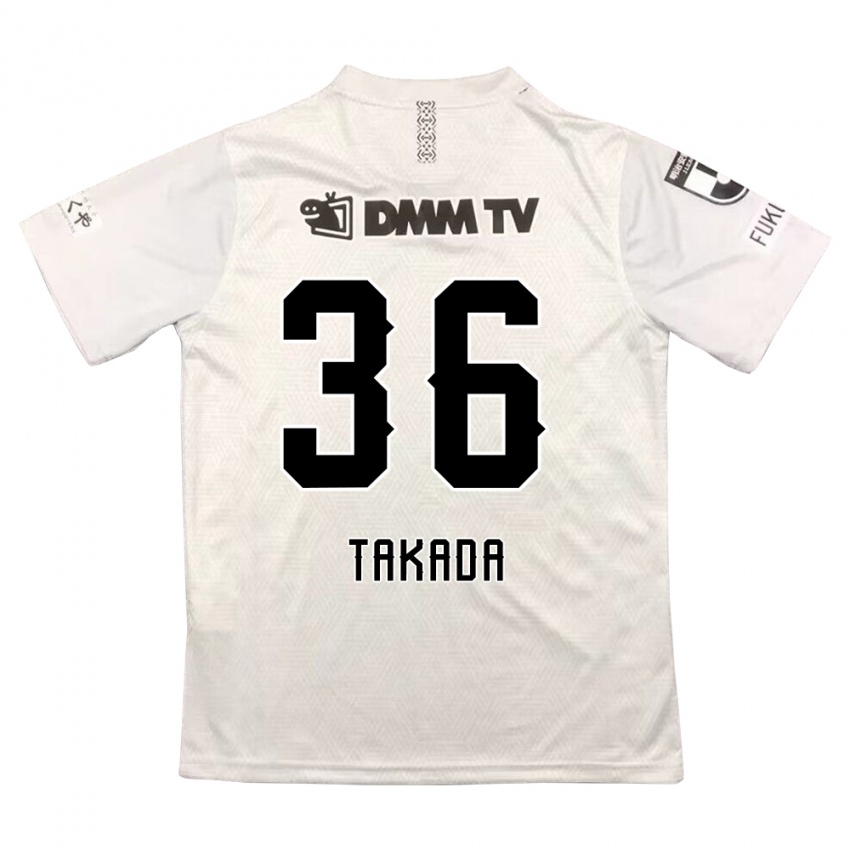 Criança Camisola Seiya Takada #36 Cinza Preto Alternativa 2024/25 Camisa Brasil