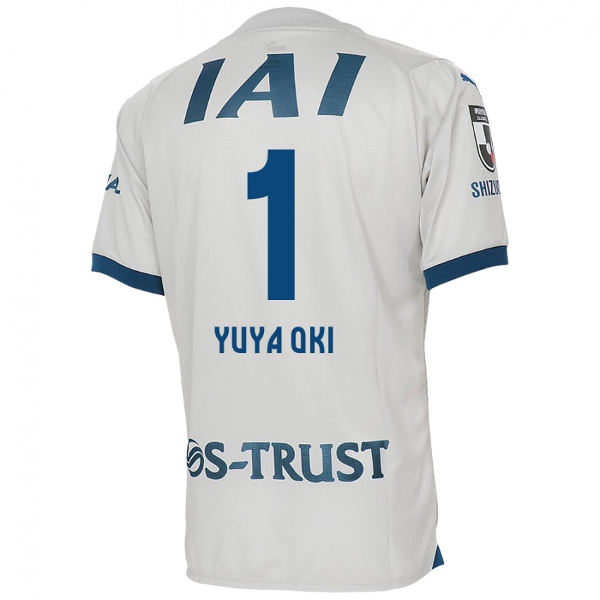 Criança Camisola Yuya Oki #1 Branco Azul Alternativa 2024/25 Camisa Brasil