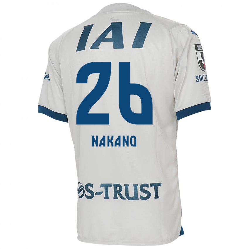 Criança Camisola Takeru Nakano #26 Branco Azul Alternativa 2024/25 Camisa Brasil