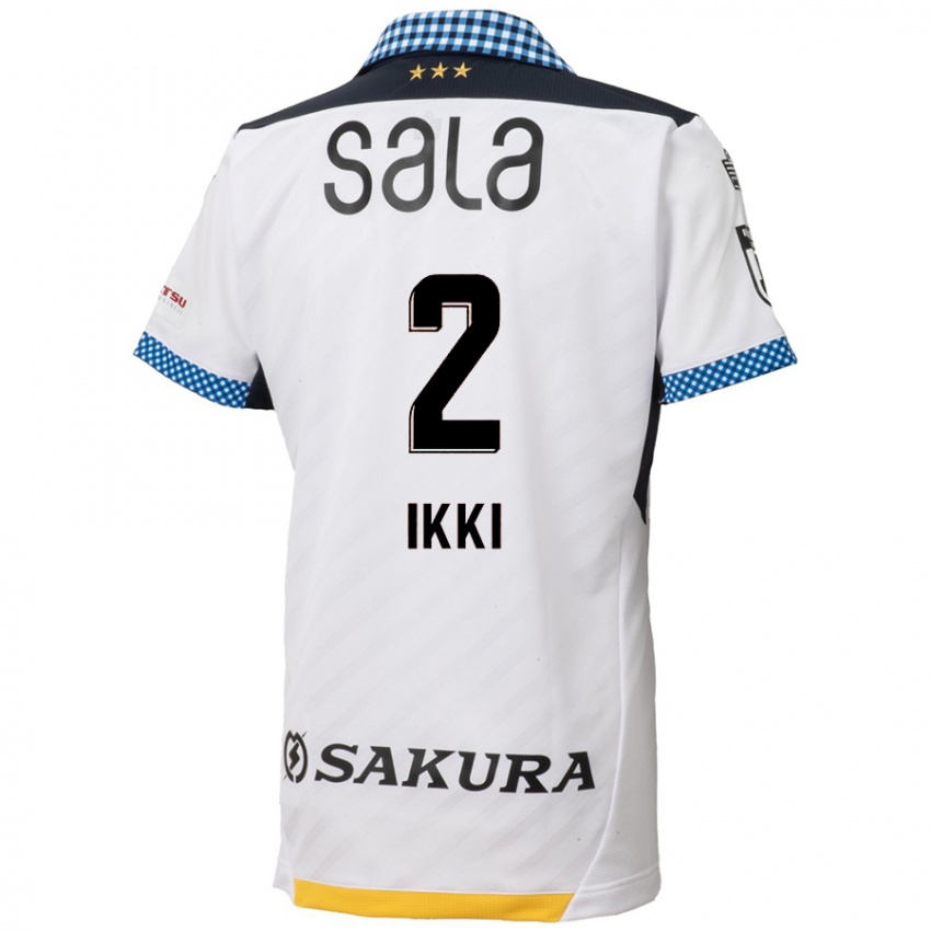 Criança Camisola Ikki Kawasaki #2 Branco Preto Alternativa 2024/25 Camisa Brasil