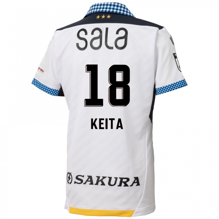 Criança Camisola Keita Takahata #18 Branco Preto Alternativa 2024/25 Camisa Brasil