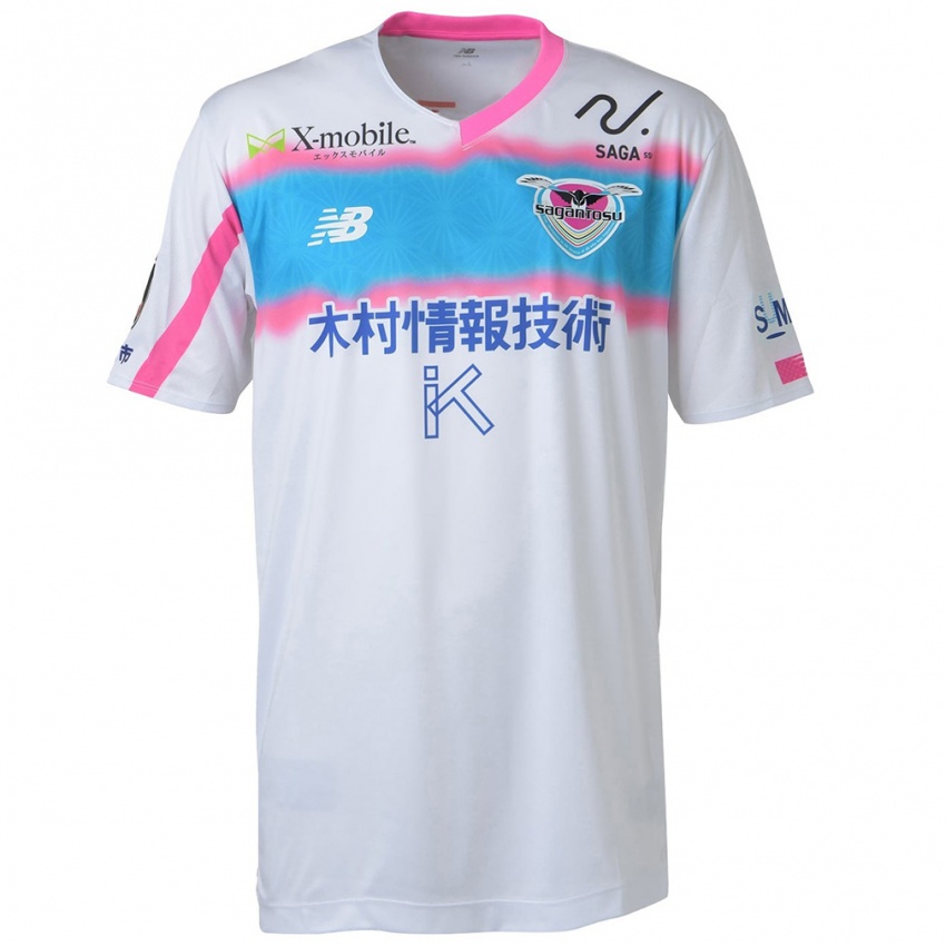 Criança Camisola Tokia Ikeda #24 Branco Azul Rosa Alternativa 2024/25 Camisa Brasil