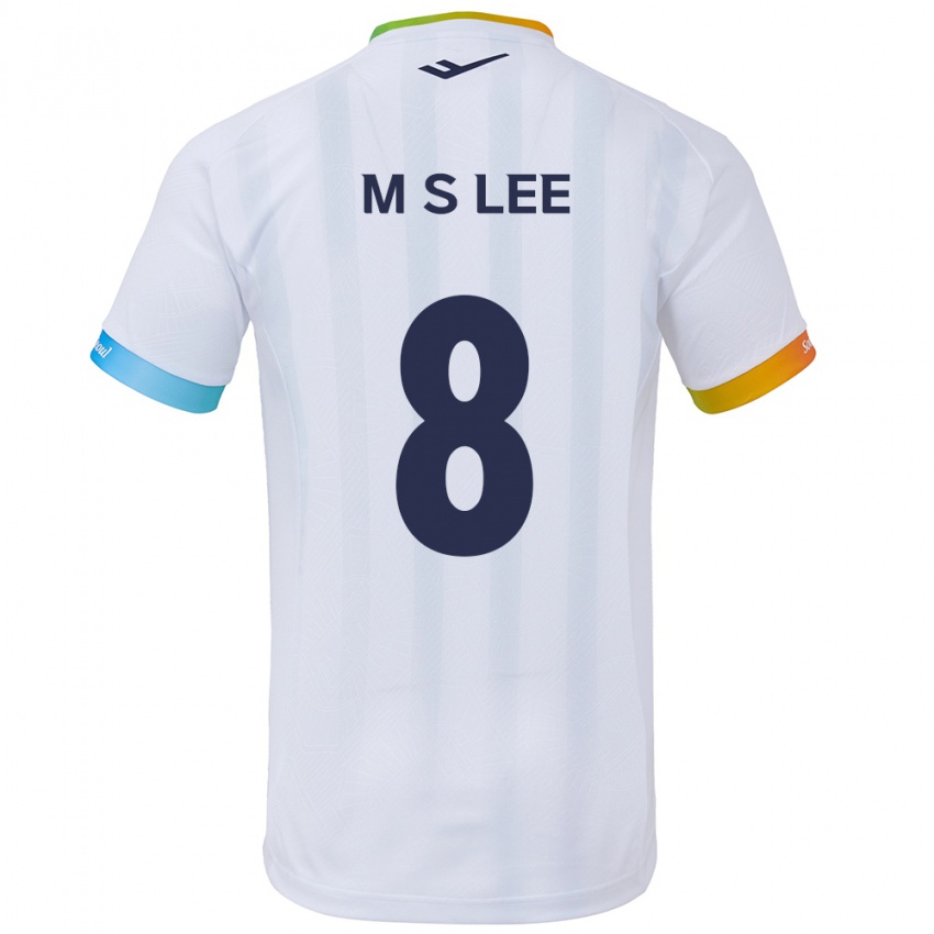 Criança Camisola Seung-Mo Lee #8 Branco Azul Alternativa 2024/25 Camisa Brasil