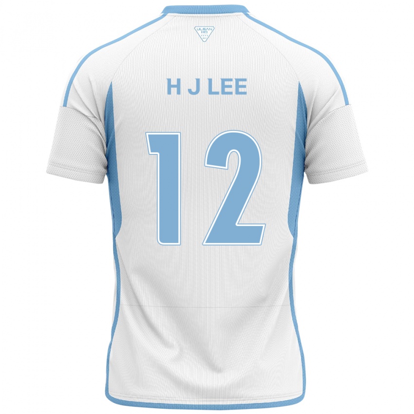 Criança Camisola Jae-Hyung Lee #12 Branco Azul Alternativa 2024/25 Camisa Brasil