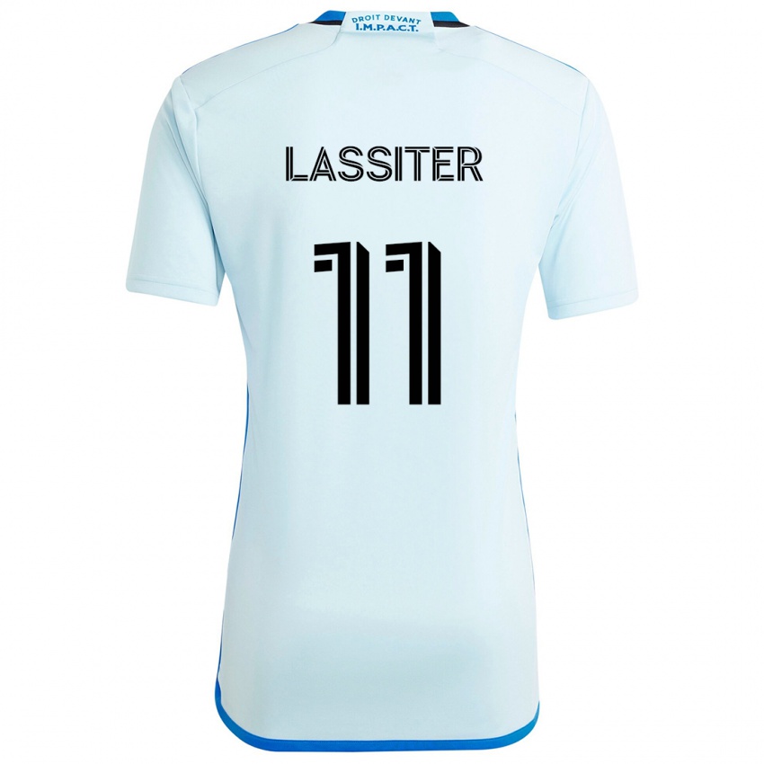 Criança Camisola Ariel Lassiter #11 Gelo Azul Alternativa 2024/25 Camisa Brasil