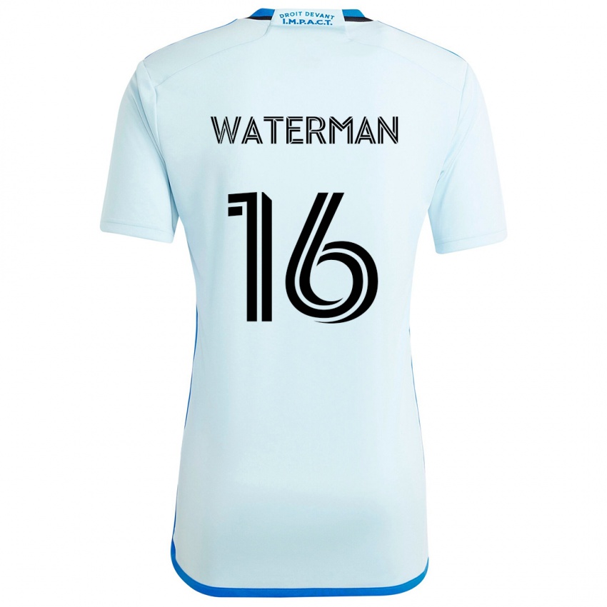 Criança Camisola Joel Waterman #16 Gelo Azul Alternativa 2024/25 Camisa Brasil