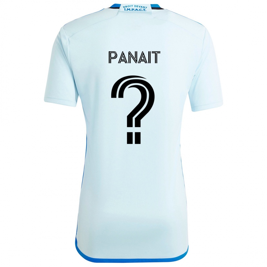 Criança Camisola Daniel Panait #0 Gelo Azul Alternativa 2024/25 Camisa Brasil