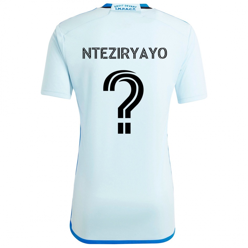 Criança Camisola Josh Nteziryayo #0 Gelo Azul Alternativa 2024/25 Camisa Brasil