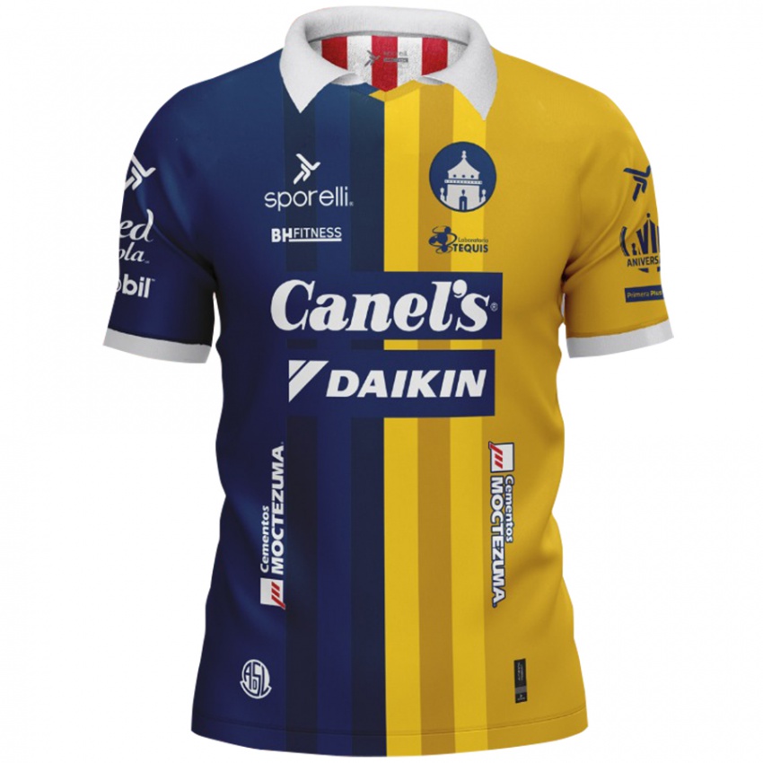 Criança Camisola Jonantán Villal #28 Azul Amarelo Alternativa 2024/25 Camisa Brasil